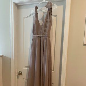 Alfred Angelo Bridesmaid Dress - Nude  US Sz 0